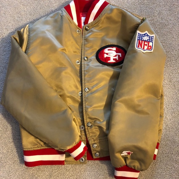 49ers Satin vintage starter jacket 🔥🔥 bundle - Picture 6 of 8